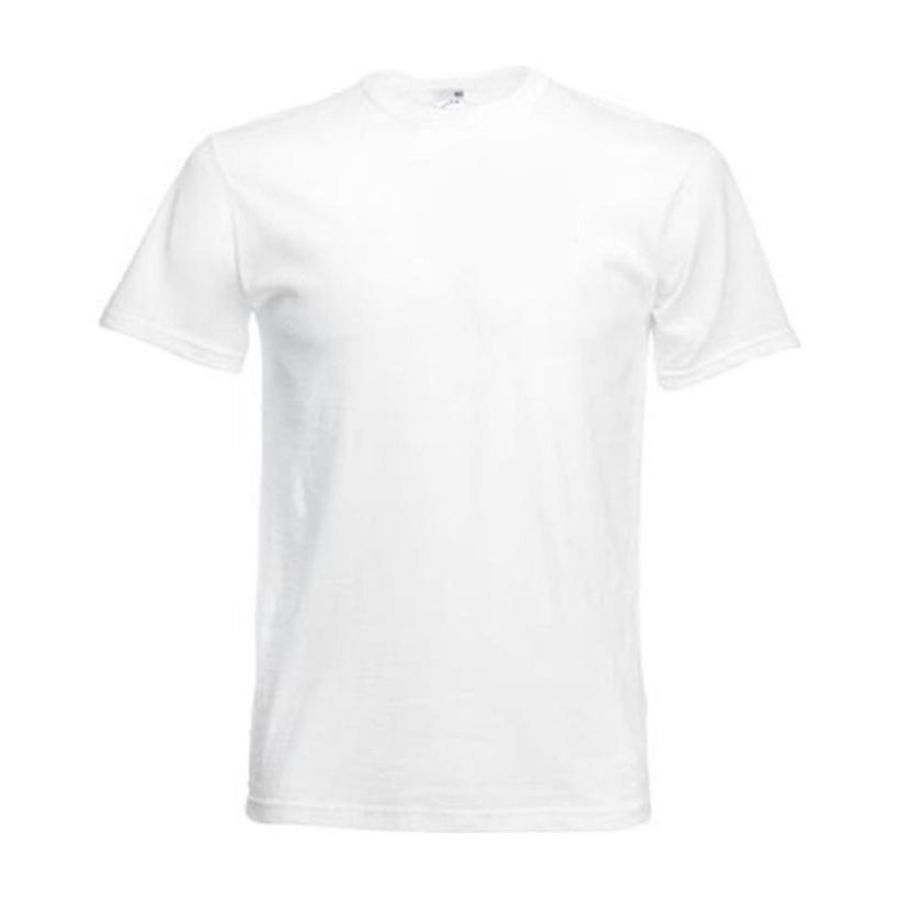 Tricou cu mânecă scurtă pentru bărbați Original T Screen Stars Alb XL