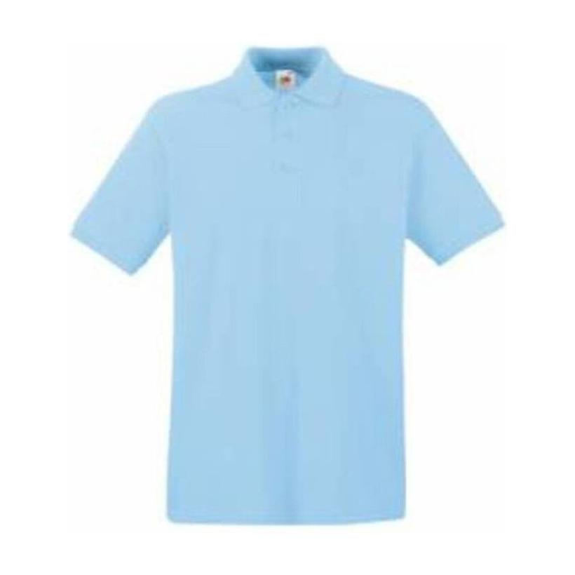 Tricou Polo cu mânecă scurtă pentru bărbați Pique Sky Blue