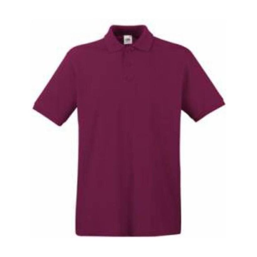 Tricou Polo cu mânecă scurtă pentru bărbați Pique Bordeaux XL