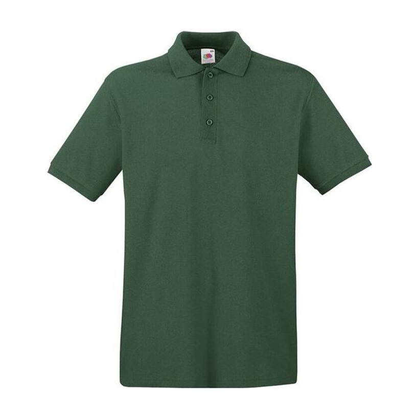 Tricou Polo cu mânecă scurtă pentru bărbați Pique Verde XXL
