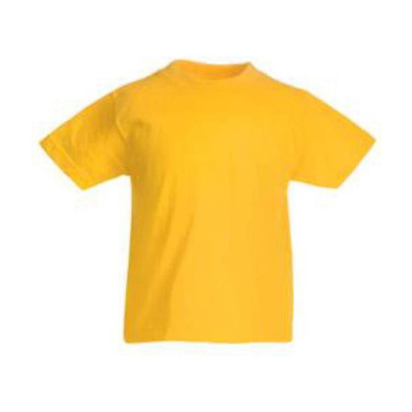 Tricou pentru copii Galben 9 - 11 ani