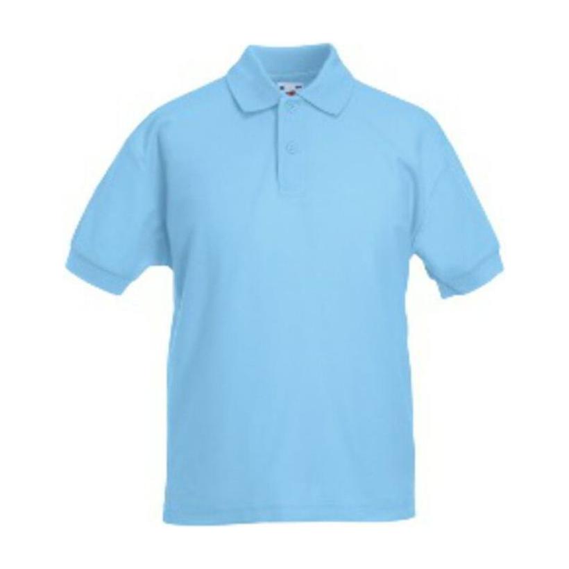 Tricou Polo pentru copii Pique Albastru 12 - 13 ani