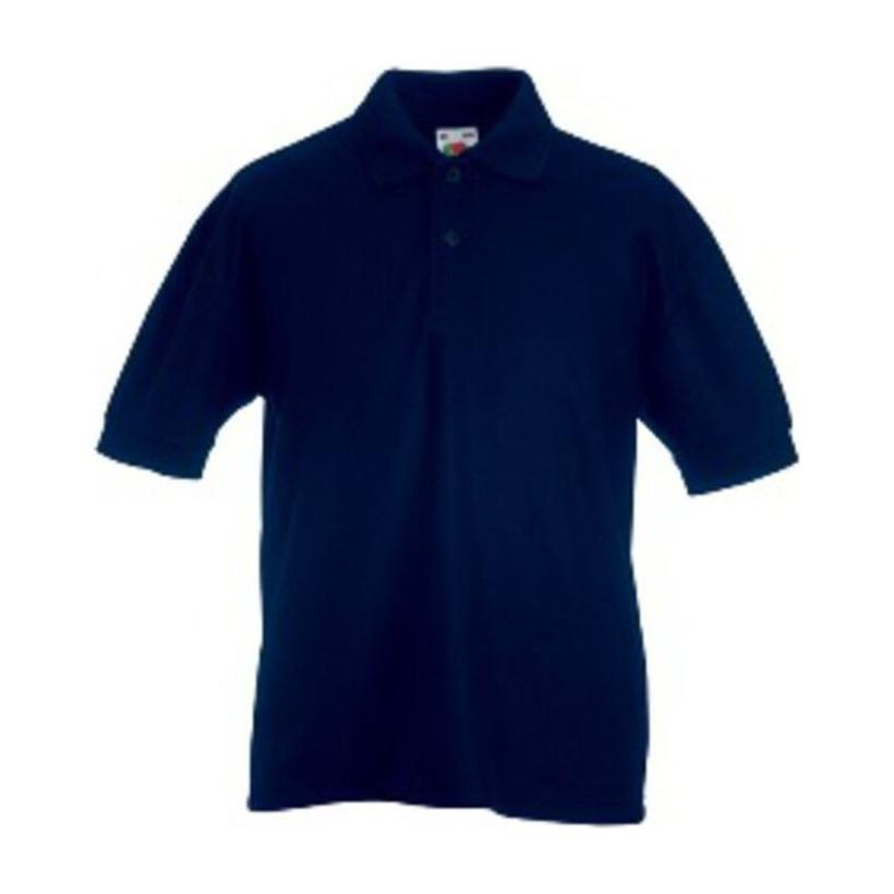 Tricou Polo pentru copii Pique Albastru 3 - 4 ani