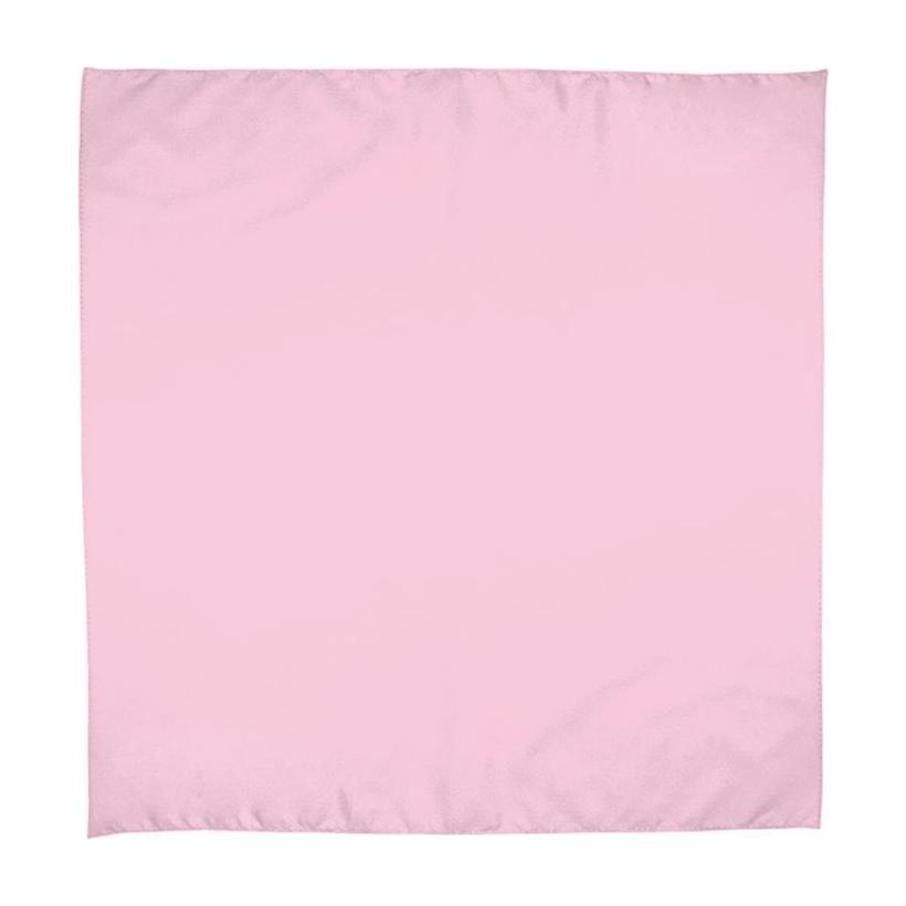 Batistă Pătrată Bandana Roz