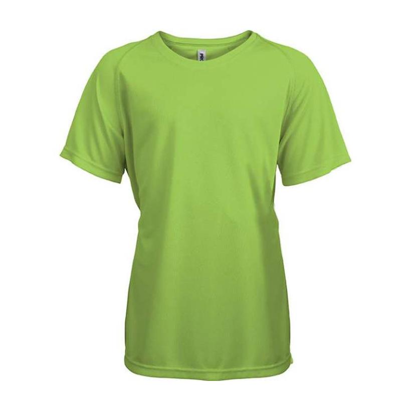 Tricou sport cu mânecă scurtă pentru copii Verde 6 - 8 ani