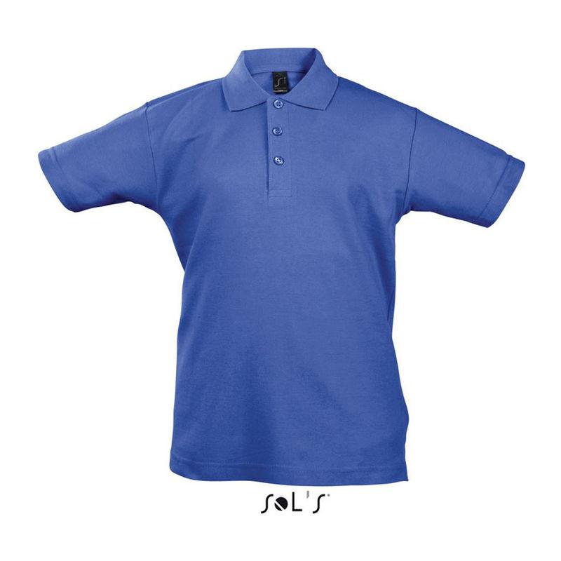 Tricou polo pentru copii Sol's Summer II Albastru