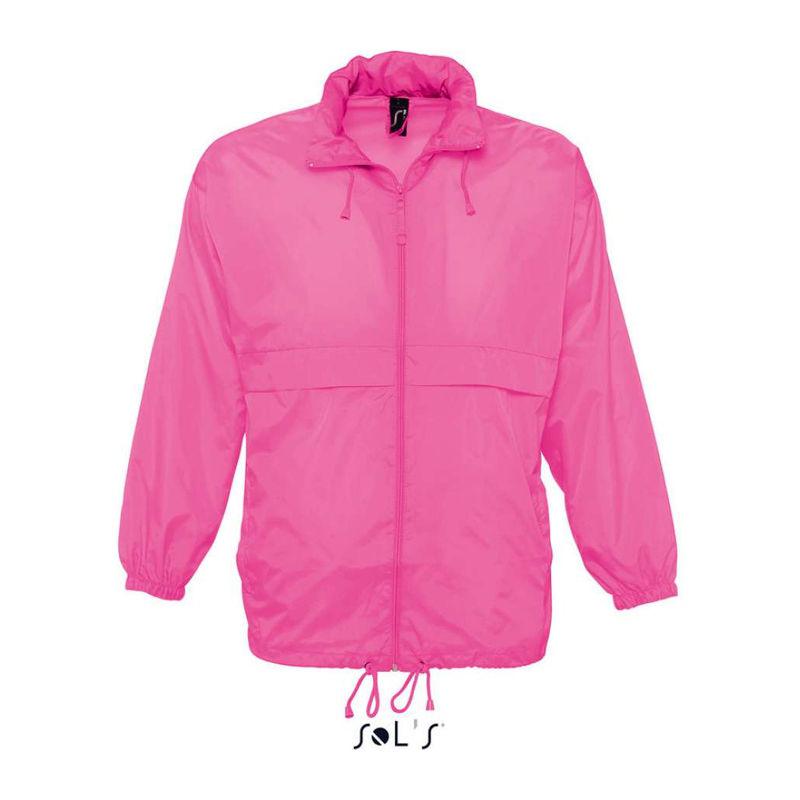 Jachetă antivânt unisex Sol's Surf Neon Pink 2