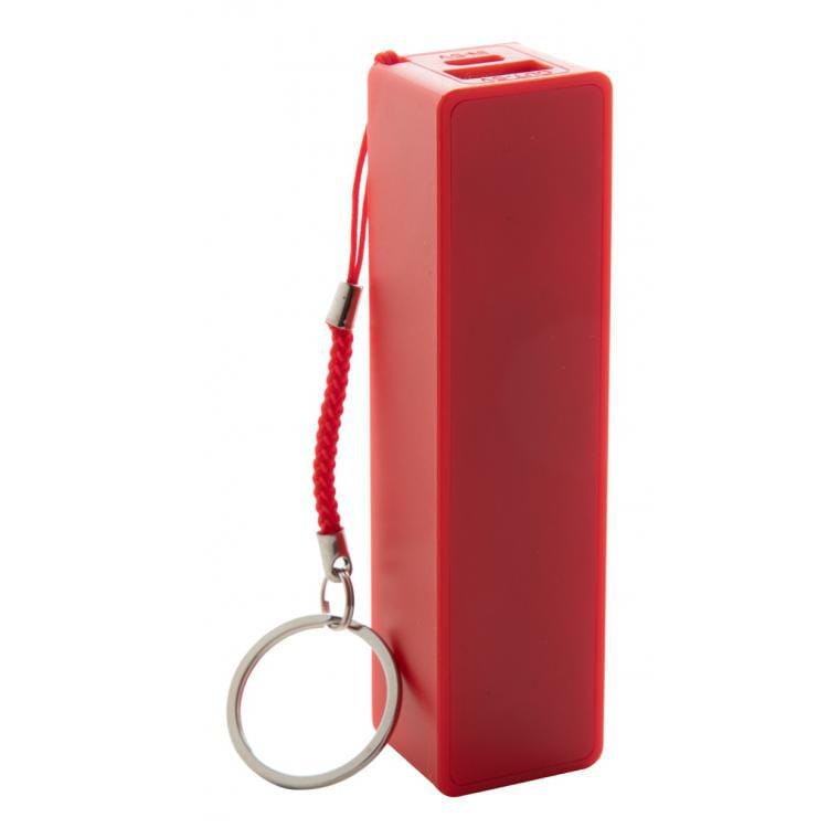 Baterie externă USB Kanlep roșu 2000 mAh