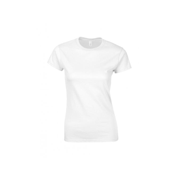 Tricou damă Softstyle Lady alb XL