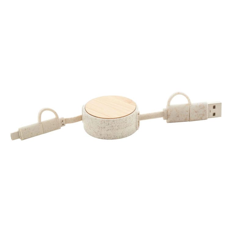 Cablu de încărcare USB Komugo natural