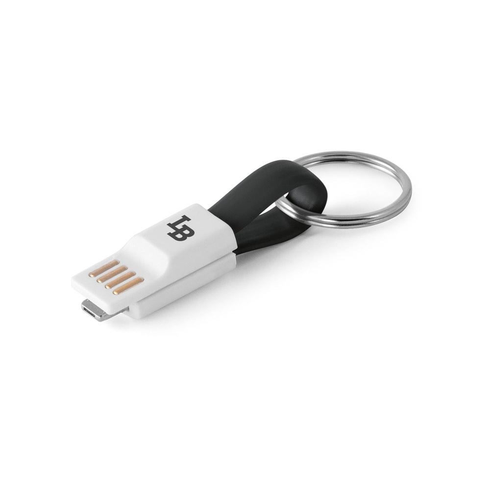 RIEMANN. Cablu USB 2 în 1 Negru