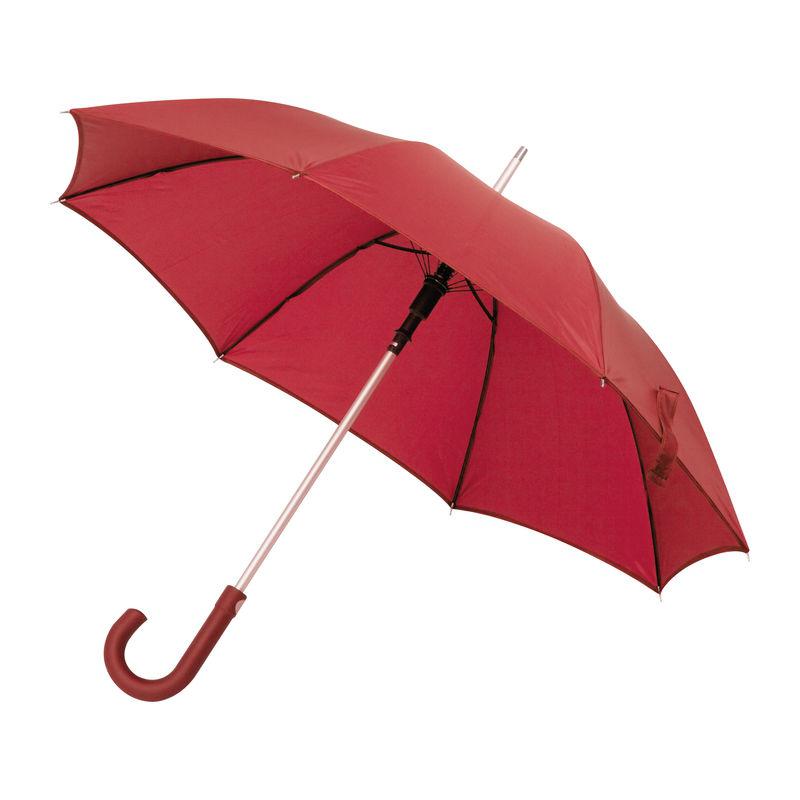 Umbrela cu mâner curbat Roșu
