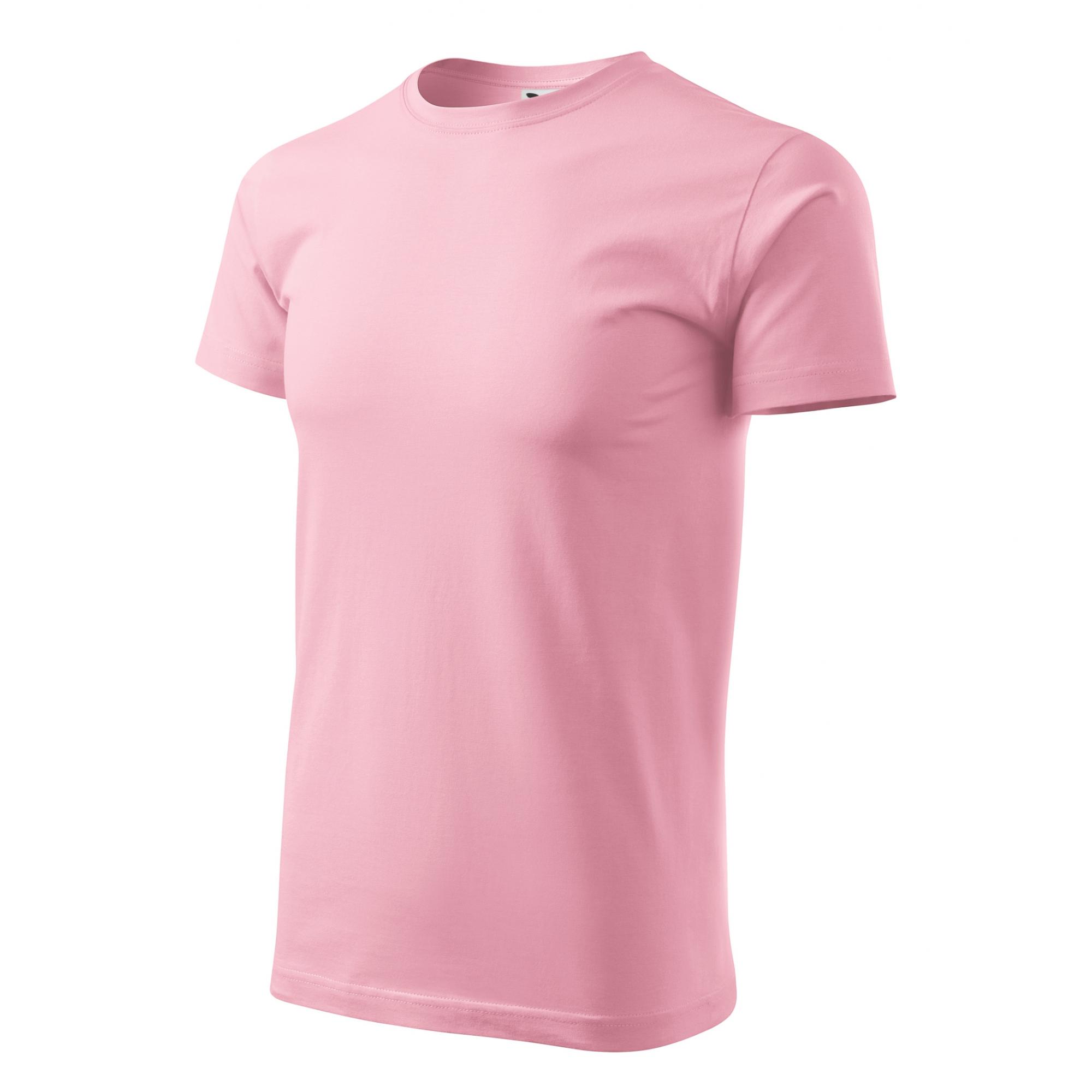 Tricou pentru bărbaţi Basic 129 Roz XL