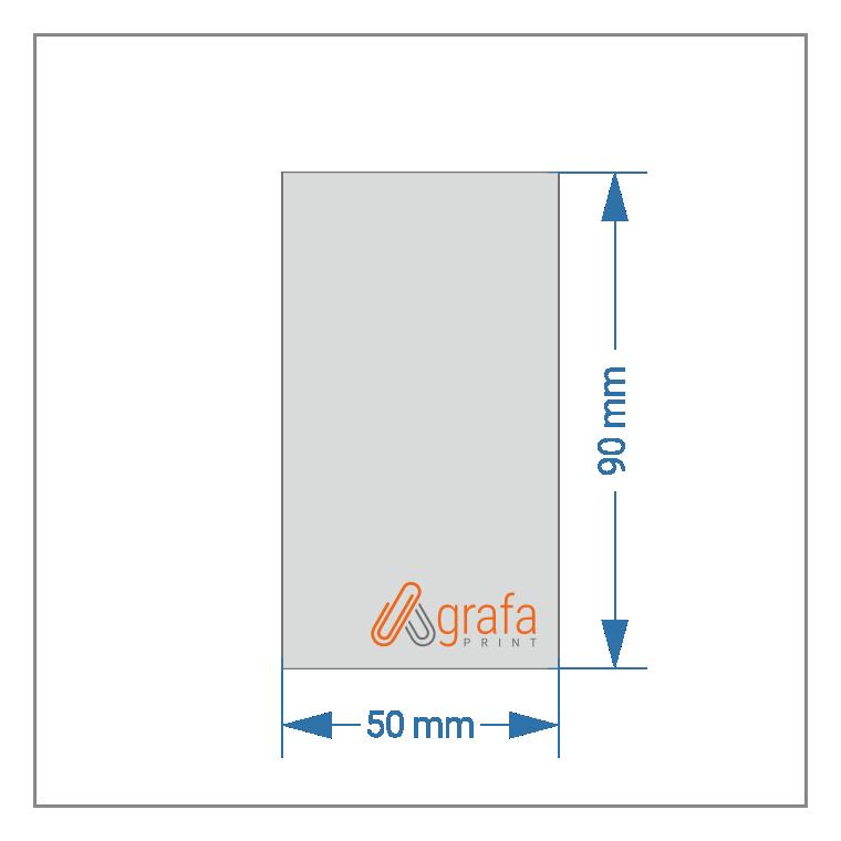 50 x 90 mm - portrait