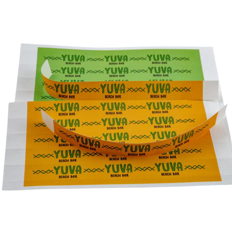 Brățări din hârtie Tyvek® Alb