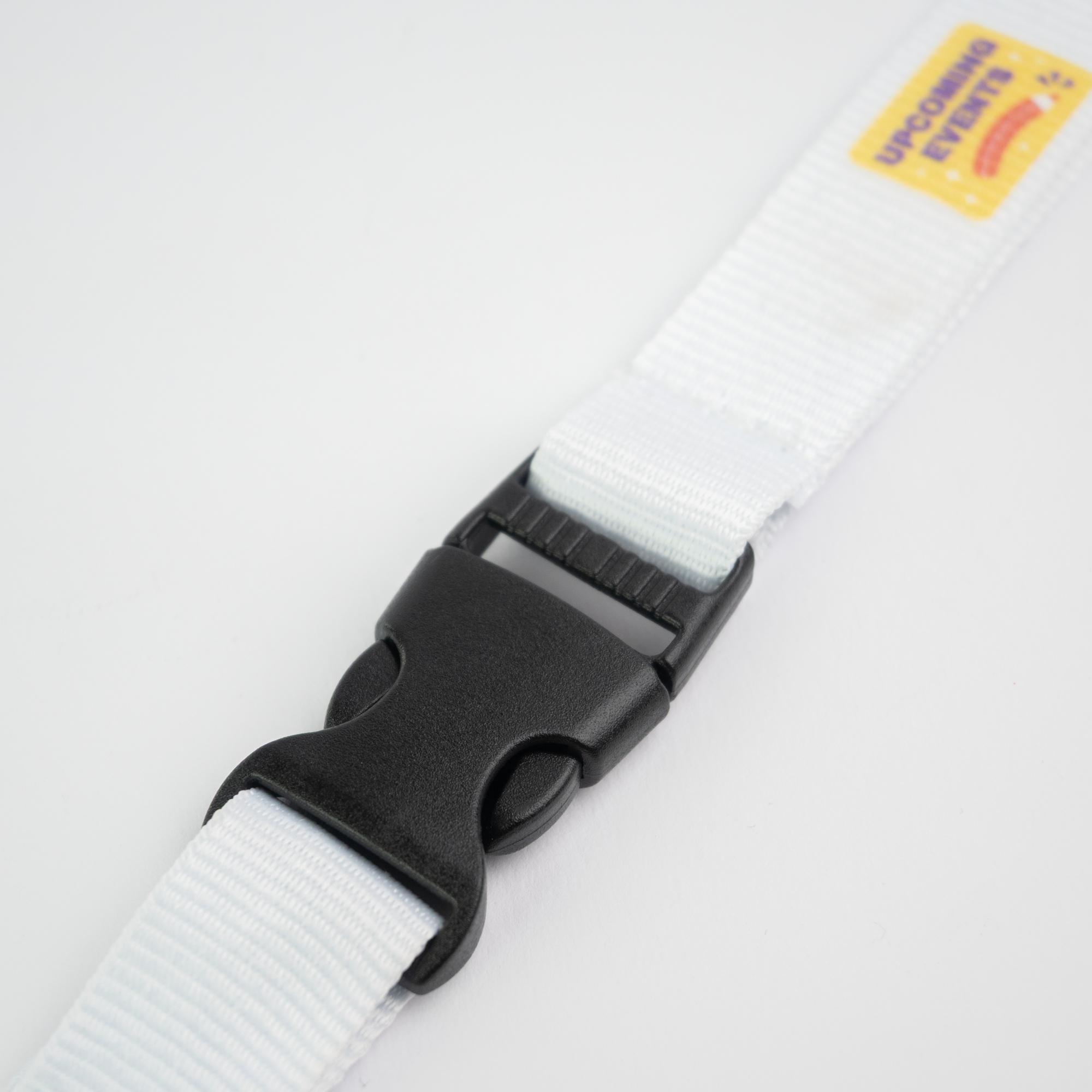 Lanyarduri albe imprimate UV color 