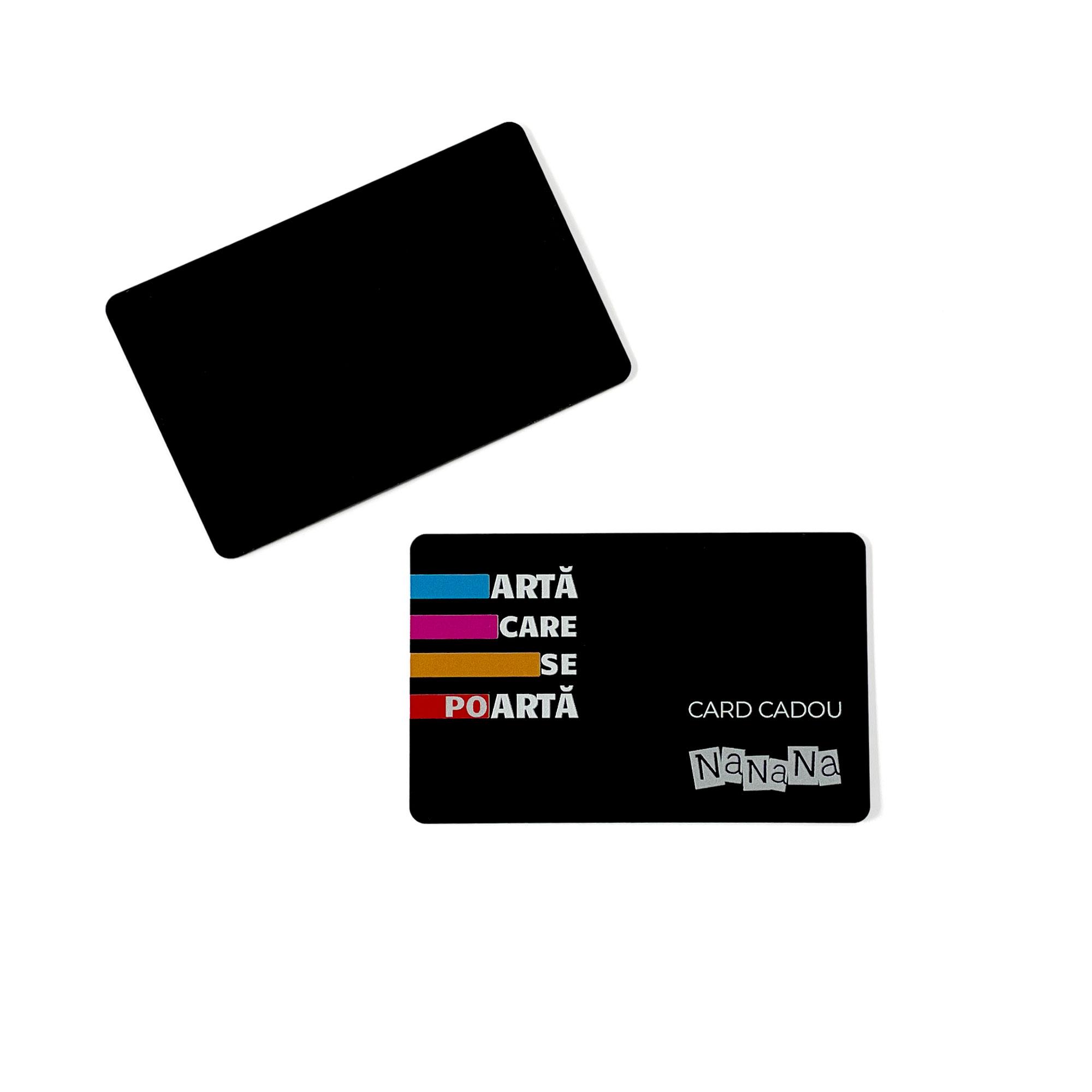 Carduri albe sau color imprimate color, cantități sub 500 bucăți Negru