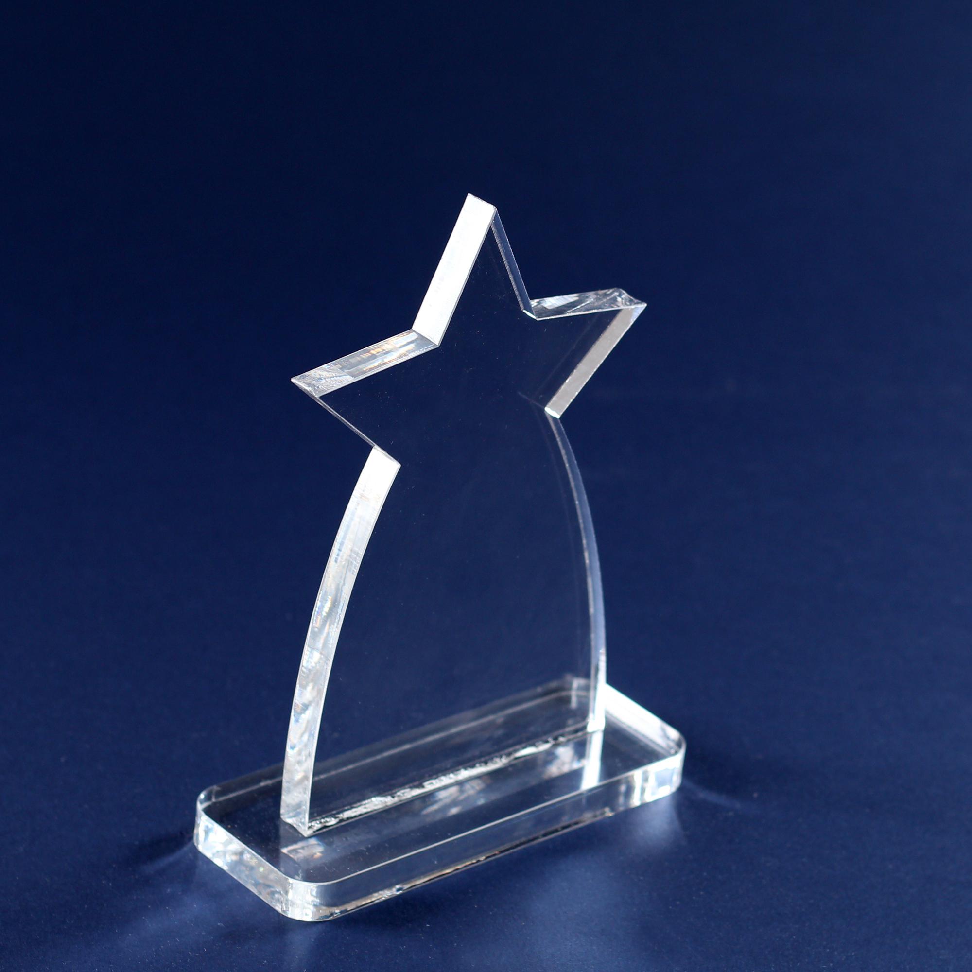 Trofee din acryl personalizate - forme standard 