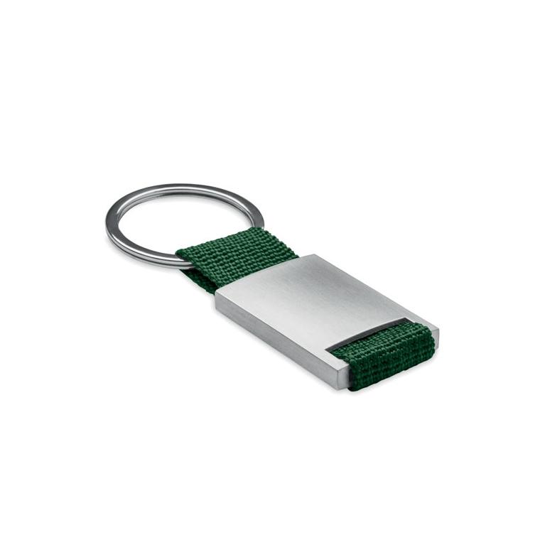 Breloc dreptunghiular metalic TECH