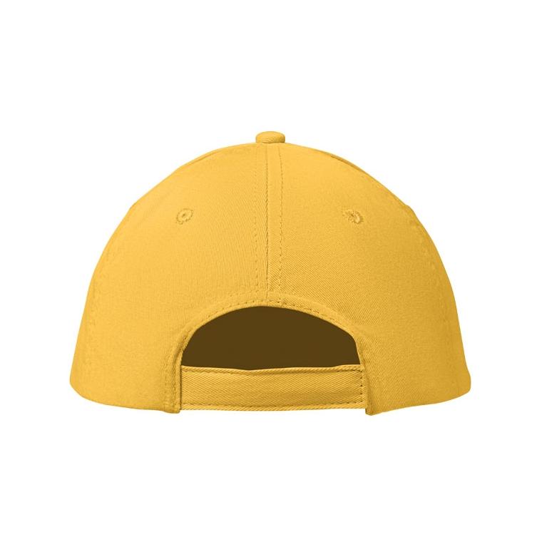 Șapcă cu 6 panele BASIE Galben