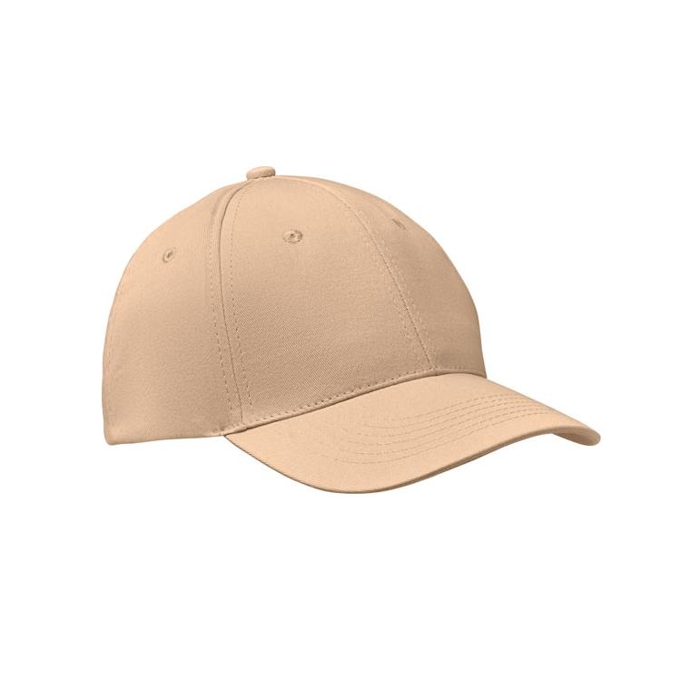 Șapcă cu 6 panele BASIE Fildeș