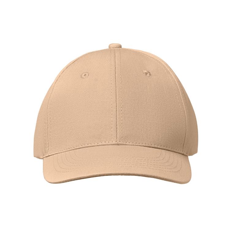 Șapcă cu 6 panele BASIE Fildeș