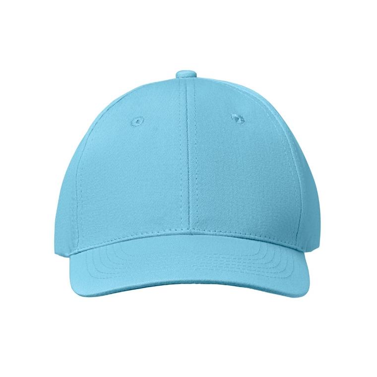 Șapcă cu 6 panele BASIE Albastru deschis