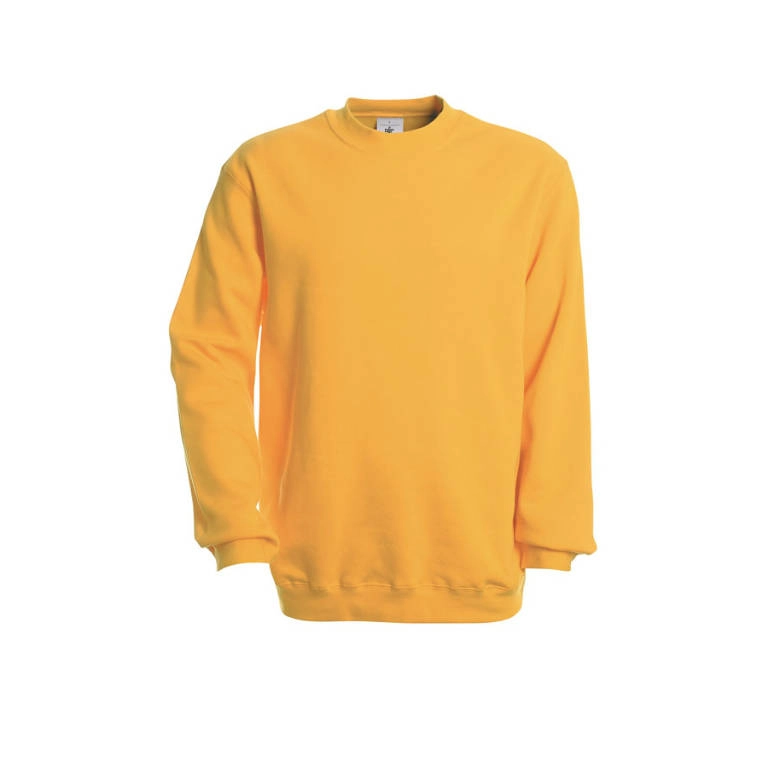 Tricou cu mânecă lungă Set In Sweatshirt auriu XL