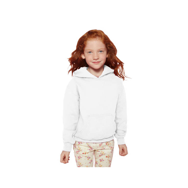 Bluză Copii 255/270 g/m2 BLEND HOODED SWEAT KIDS 18500B alb L