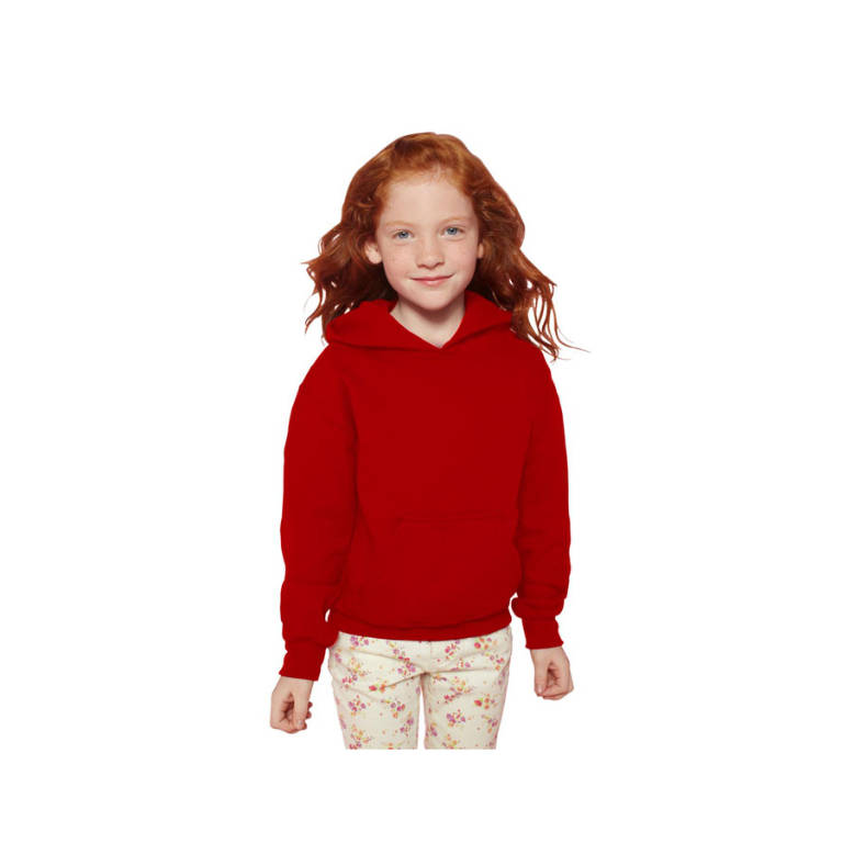 Bluză Copii 255/270 g/m2 BLEND HOODED SWEAT KIDS 18500B roșu XL