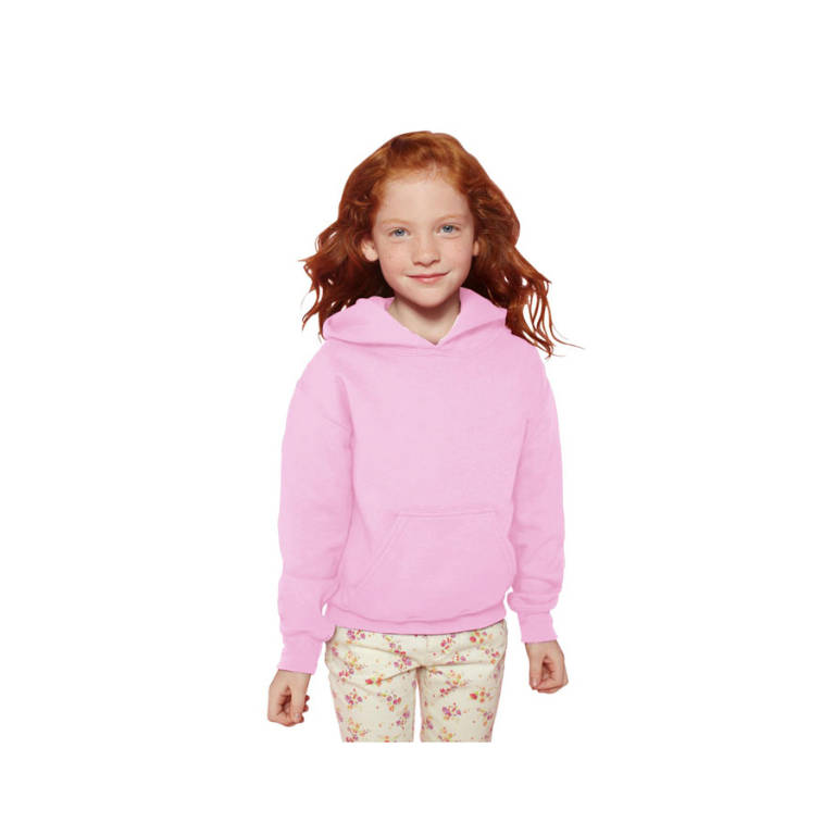 Bluză Copii 255/270 g/m2 BLEND HOODED SWEAT KIDS 18500B roz deschis S