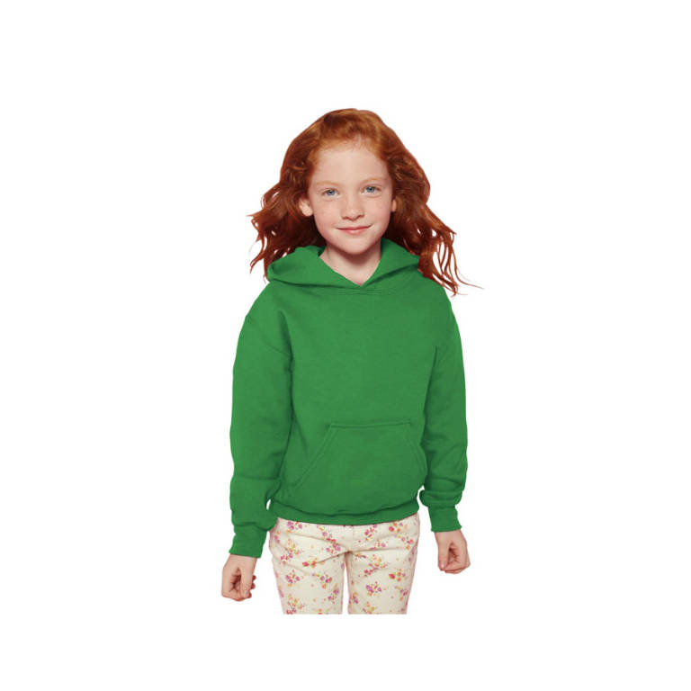 Bluză Copii 255/270 g/m2 BLEND HOODED SWEAT KIDS 18500B verde M