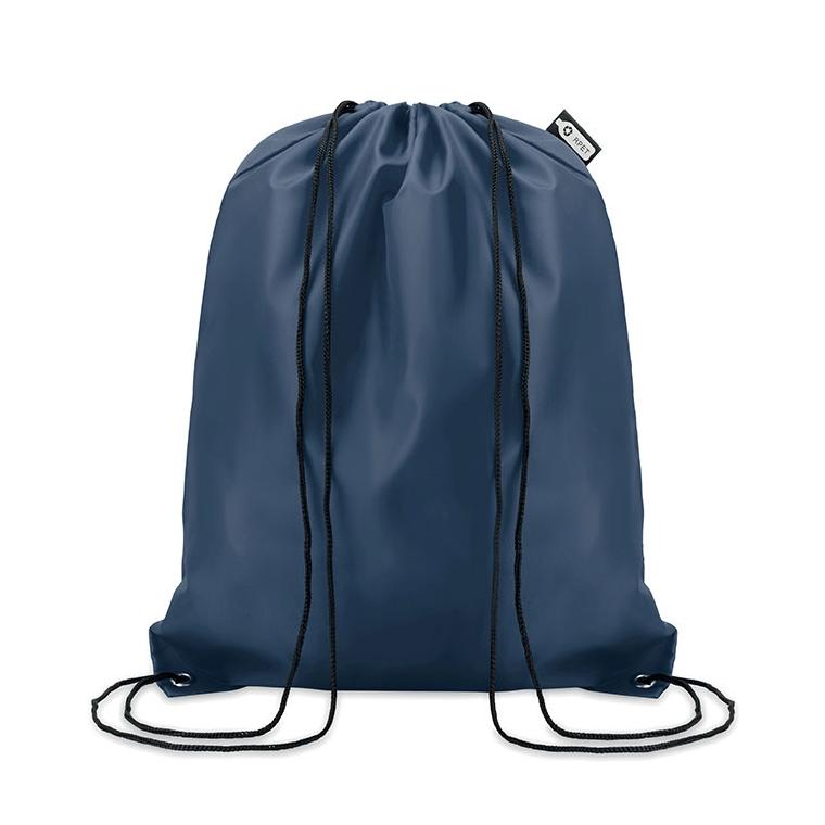 Sac cu cordon 190T RPET SHOOPPET Navy 