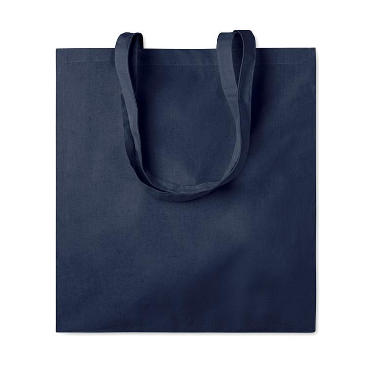 Sacoșă din bumbac și clini PORTOBELLO Navy 