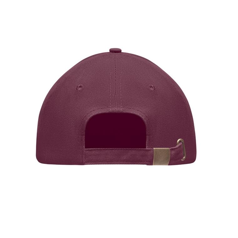 Șapcă baseball din bumbac TEKAPO Vișiniu