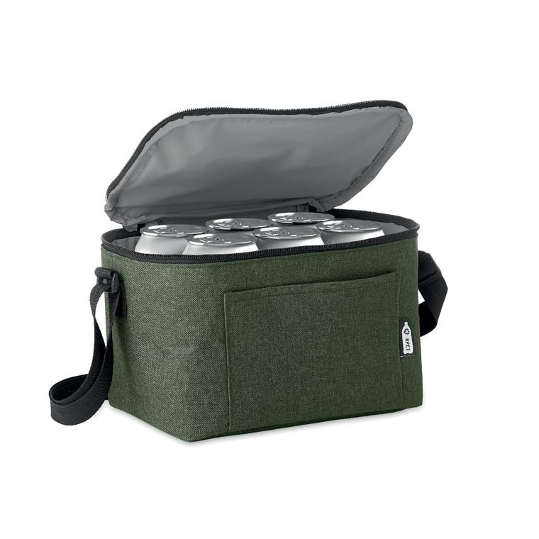 Geantă răcire din 600D RPET CUBA Verde Inchis