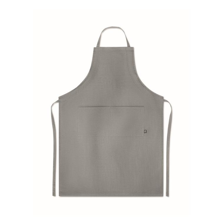 Șorț ajustabil din cânepă NAIMA APRON Gri