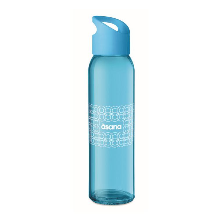 Sticlă de 470 ml PRAGA Turquoise