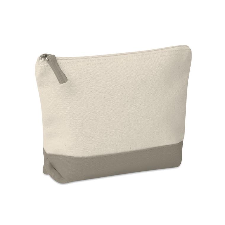 Geantă bicoloră pentru cosmetice KLEUREN Bej