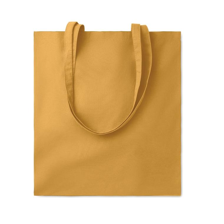 Sacoșă cumpărături din bumbac COTTONEL COLOUR ++ ocru
