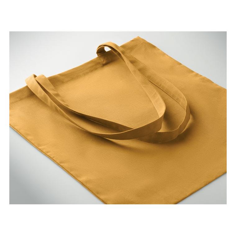Sacoșă cumpărături din bumbac COTTONEL COLOUR ++ ocru