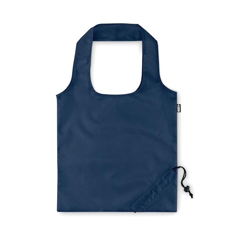 Sacoșă pliabilă din RPET FOLDPET Navy 