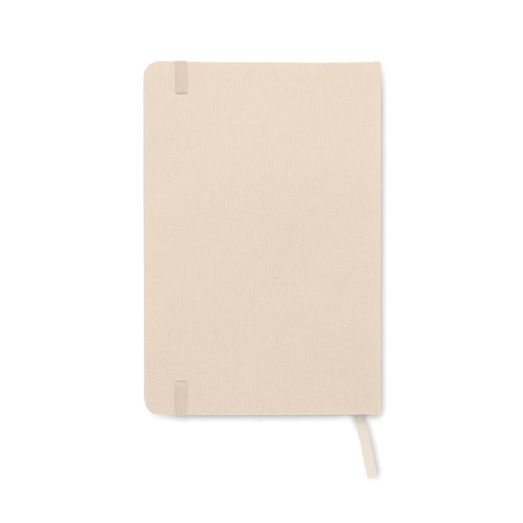 Notes A5 cu copertă RPET 600D NOTE RPET Alb închis