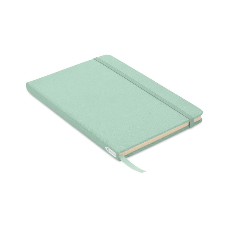 Notes A5 cu copertă RPET 600D NOTE RPET Verde mentă