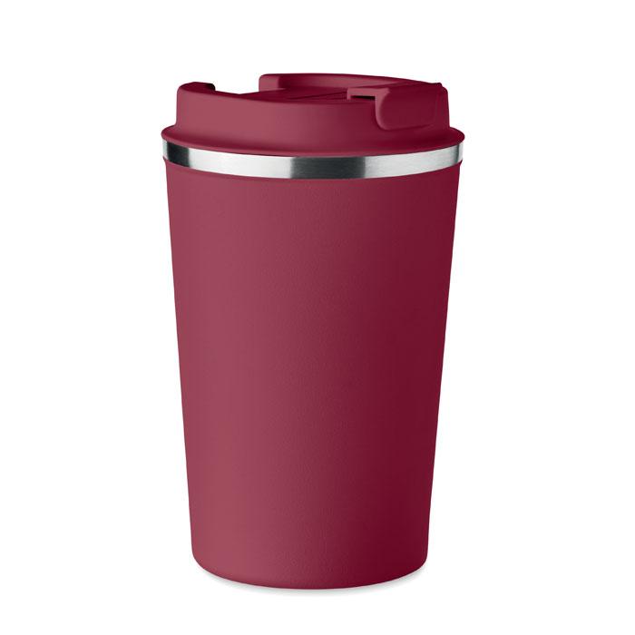 Pahar cu perete dublu 350 ml BRACE Vișiniu