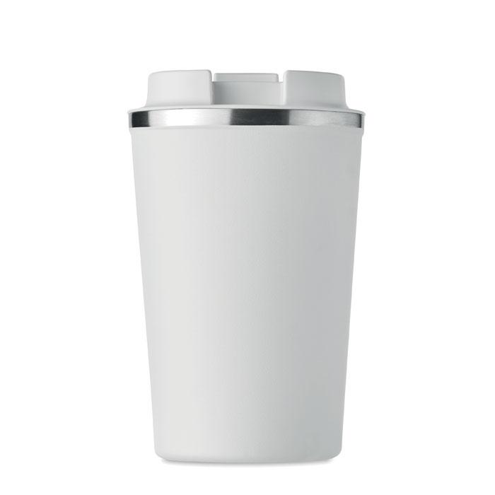 Pahar cu perete dublu 350 ml BRACE Alb
