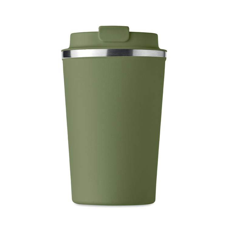 Pahar cu perete dublu 350 ml BRACE Verde Inchis