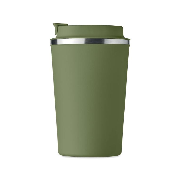 Pahar cu perete dublu 350 ml BRACE Verde Inchis