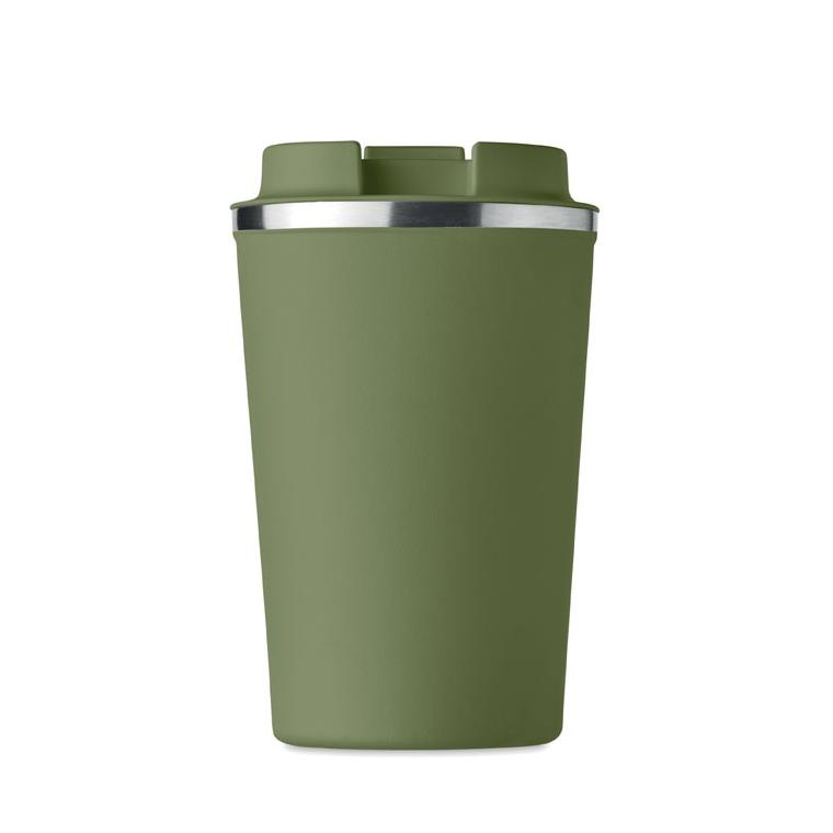 Pahar cu perete dublu 350 ml BRACE Verde Inchis
