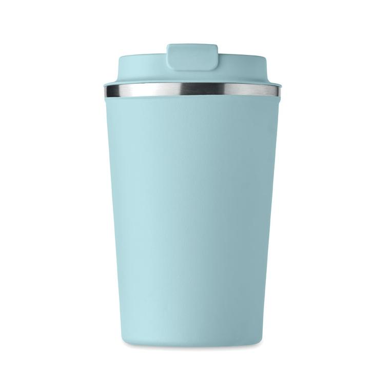Pahar cu perete dublu 350 ml BRACE Albastru deschis
